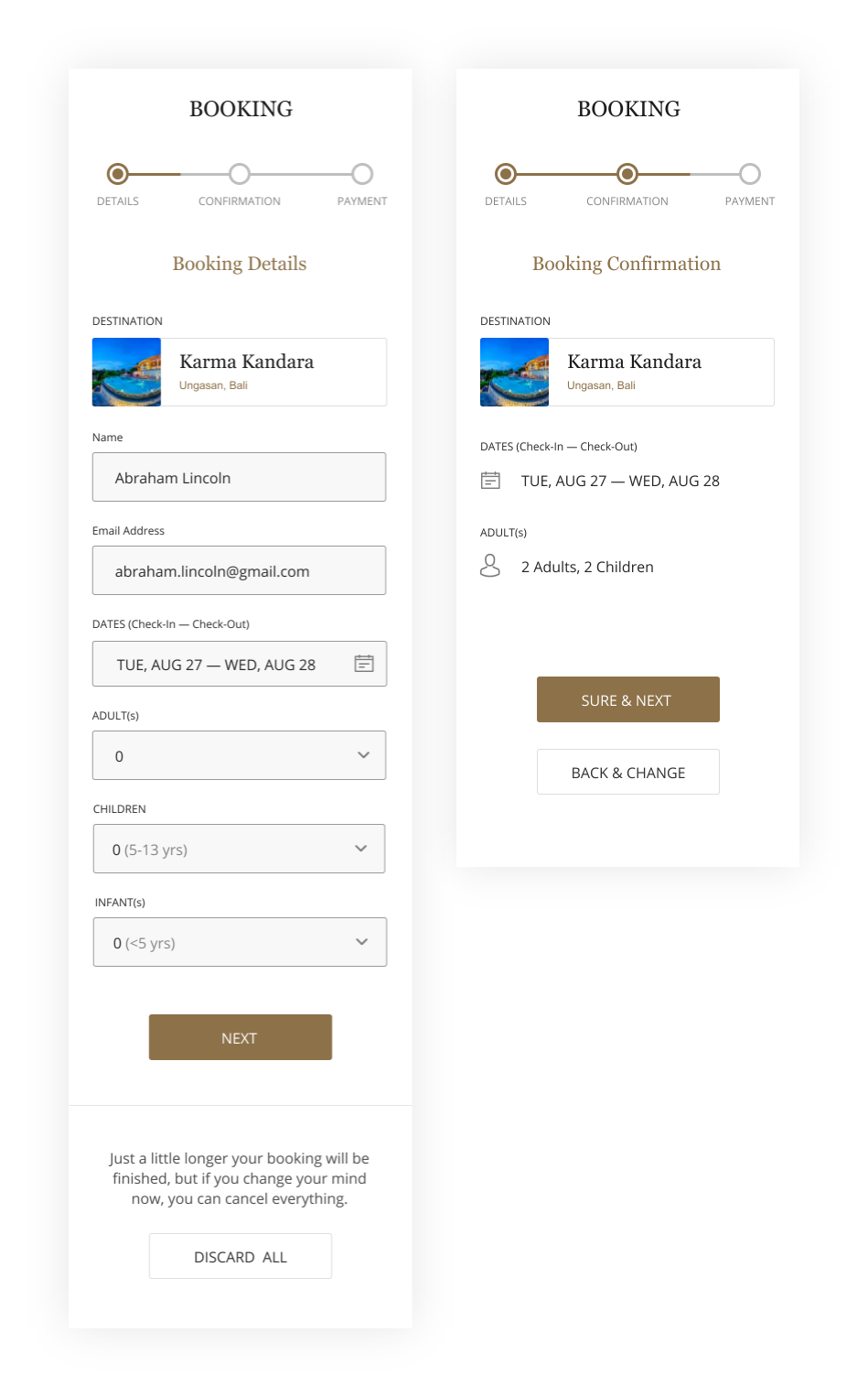 Booking Data