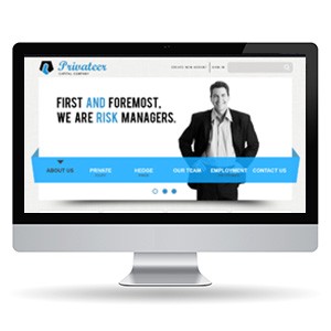 Privateers - Website Design