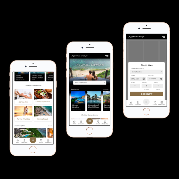 Karma Group - Mobile Web Concept
